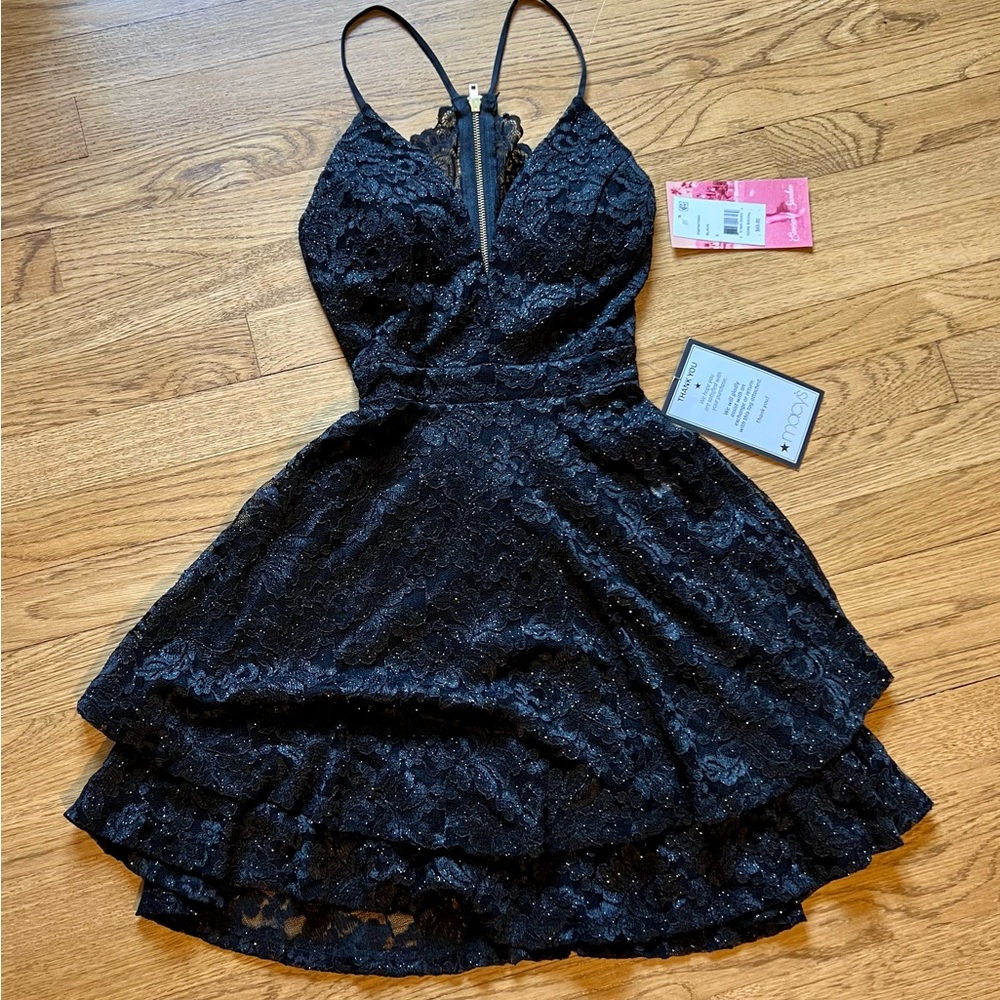 NWT gorgeous black dress